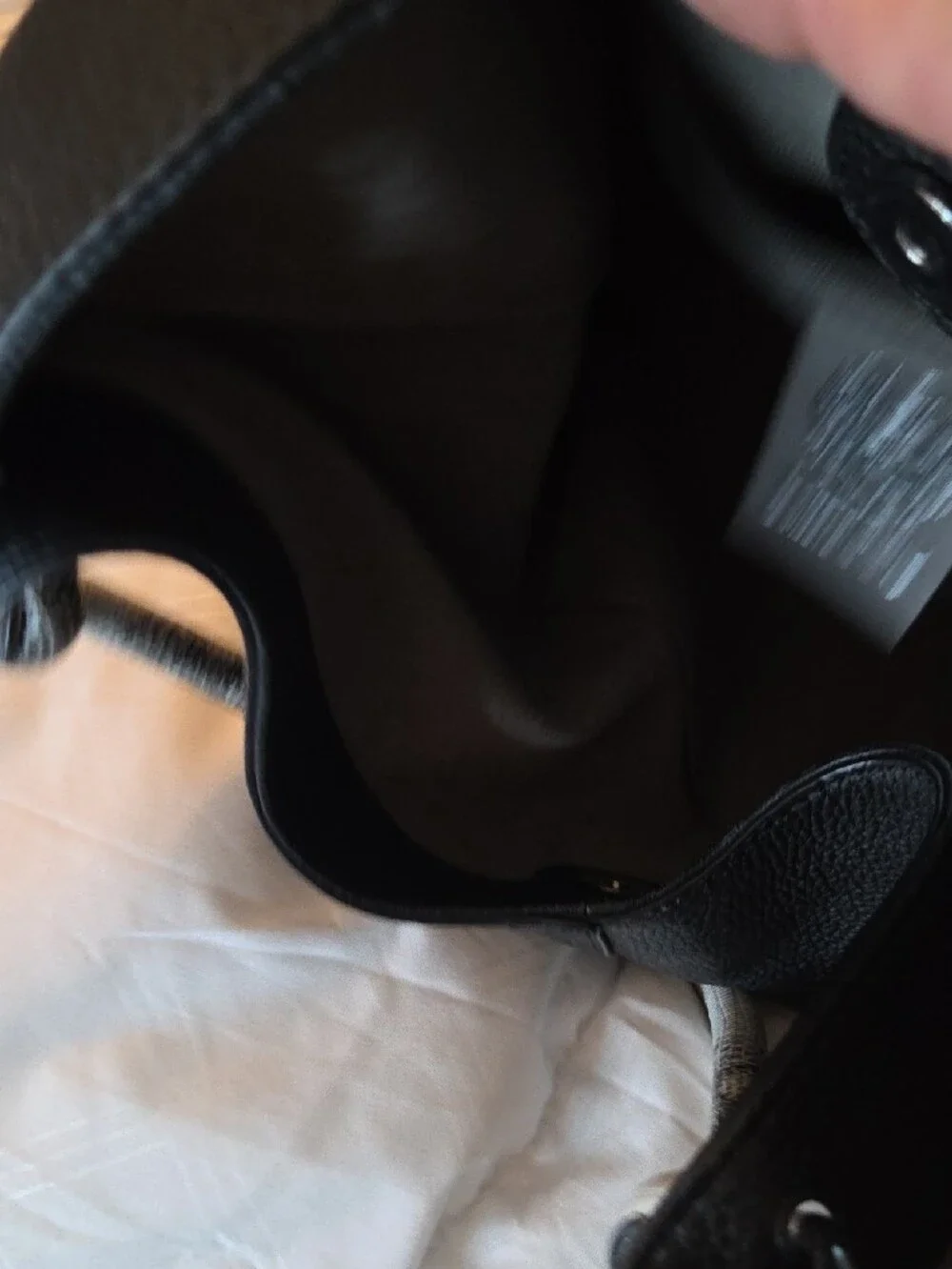 Pebbled leather hobo bag, Vince Camuto